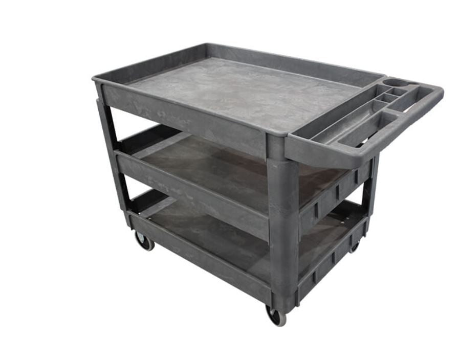 250kg 3 Shelf Stock Picker Trolley 945 x650x880mm SPR007 Pick Up In Store Trolley Richmond Rolling Solutions