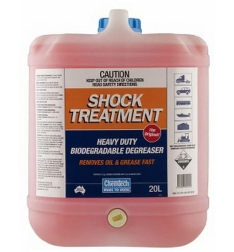 Chemtech Shock Treatment Heavy-duty Biodegradable Degreaser 20L STR-20L Pick Up In Store Degreaser Chemtech