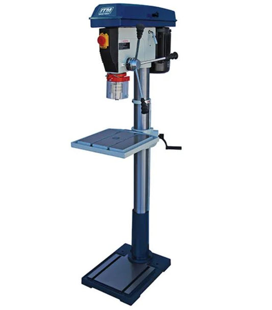 ITM Pedestal Floor Drill Press, 3mt, 25mm Cap, 12 Speed, 450mm Swing, 1500w 240v TD1825F Pick Up In Store Drill ITM