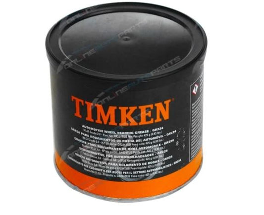 Timken High Temp Wheel/Hub Bearing Grease 425g Tub Water Resistant Trailer Car 4x4 Boat GR224TUB Grease Pumps and Guns timken