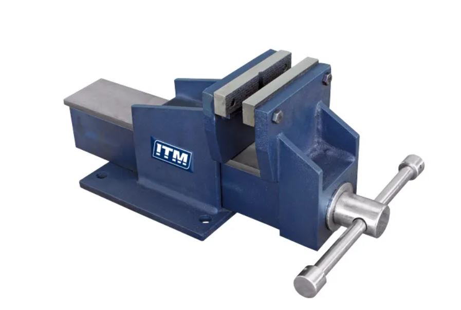 ITM Fabricated Steel Bench Vices, Straight Jaw 125mm TM102-125 Pick Up In Store Vice ITM