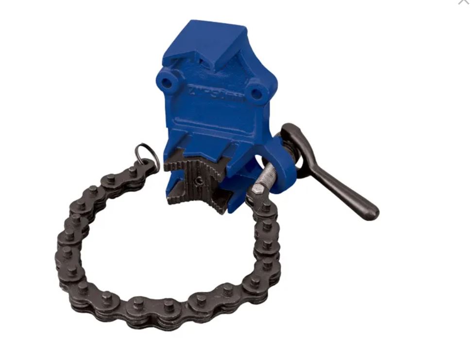 ITM Chain Pipe Vice, Cast Iron, 40-230mm Capacity TM115-230 Pick Up In Store Vice ITM