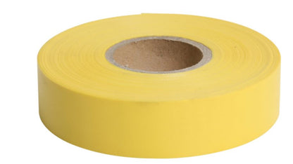 Dy-Mark Survey/Flagging Tape 25mm x 100m Assorted Colours Survey Tape Dy-Mark Yellow