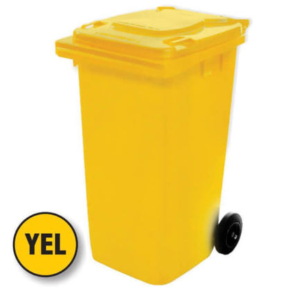 Wheelie Bin 240L Assorted Colors Pick Up In Store Rubbish Bin Richmond Rolling Solutions Yellow