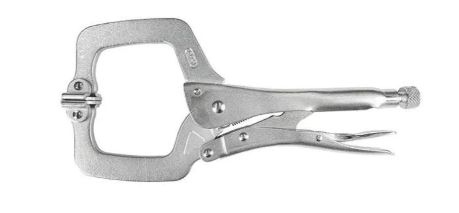 Ehoma Locking Plier C Clamp Swivel Pad 275mm TM604-102